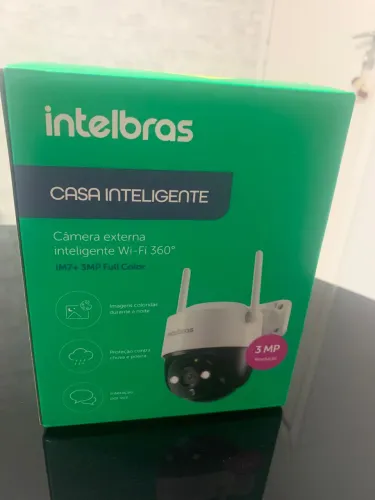 *Câmera de segurança Wi-Fi externa externa inteligente