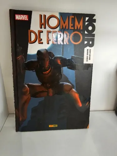 Homem de Ferro Noir Capa Dura HQ editora panini