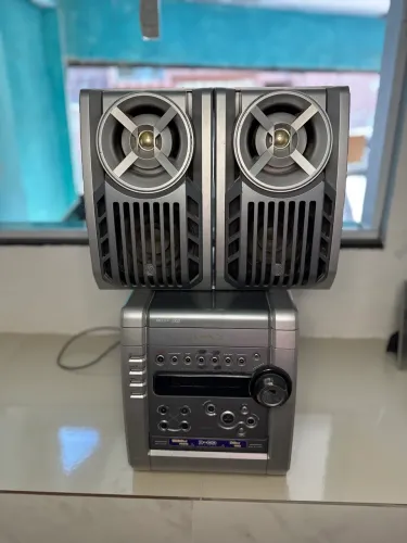 Mini System 3 CDs - Som Forte | Estilo Vintage