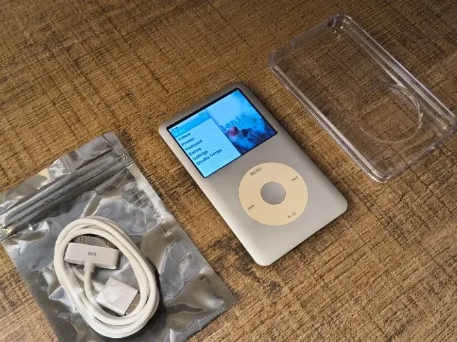 iPod Classic 7a geração - 256gb - bateria nova, carenagem frontal e traseira novas