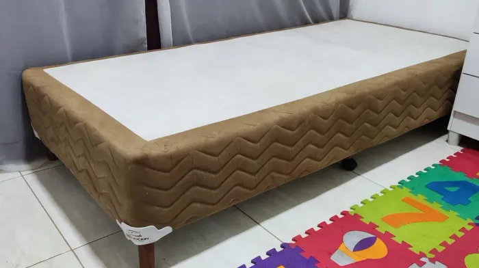 Cama Box Solteiro Orthocrin 0,88 X 1,88 m