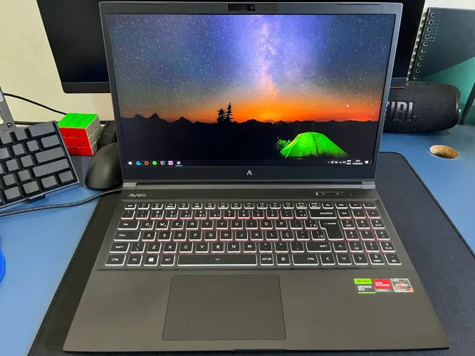 Notebook Avell Storm 450R - RTX 4050 - 16GB - SSD 512GB