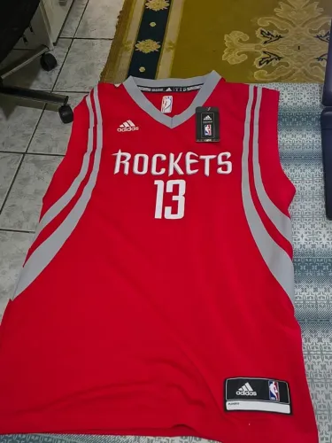 Camiseta Regata NBA Houston Rockets Vermelha James Harden 13