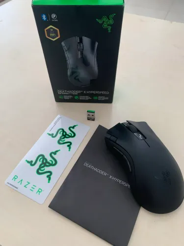 Promoção Razer Deatahdder V2 X Hyperspeed Sem Fio Novo