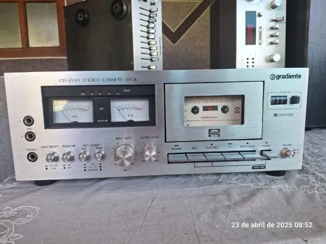 Tape Deck Gradiente CD-3500