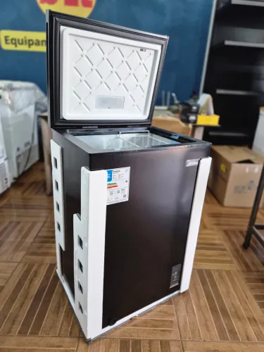 Freezer Midea black Novo