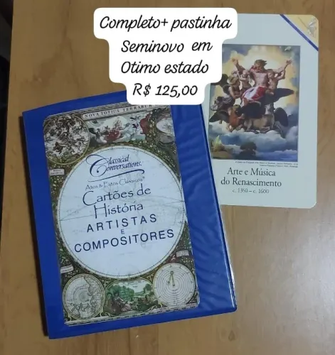 Cartões de História: Artistas e Compositores