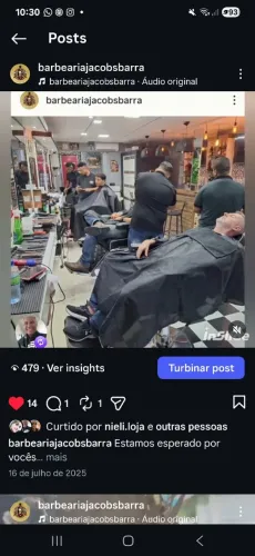 Precisamos de barbeiro profissional 