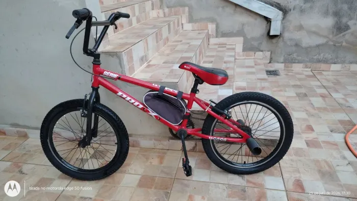 Bicicleta proX aro 20 Vermelha 