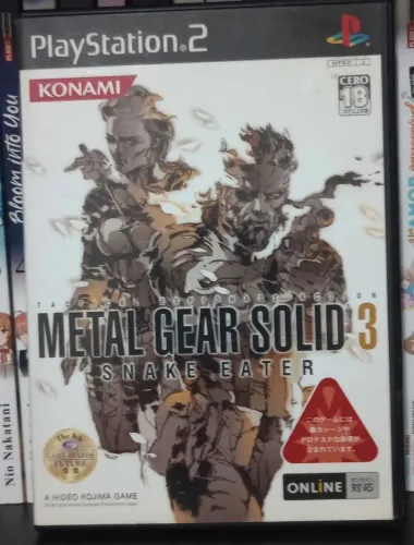 Metal Gear Solid 3: Snake Eater PS2 Japonês (Usado)