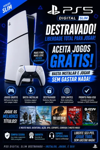 PS5 Digital Destravado V.11.6