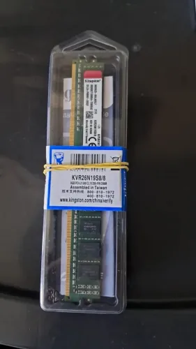Memória DDR4 8GB KINGSTON - Lacrada
