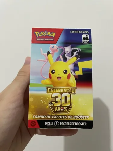 Coleção 30 anos Pokemon- Mini BB PT BR - booster box - lacrado 
