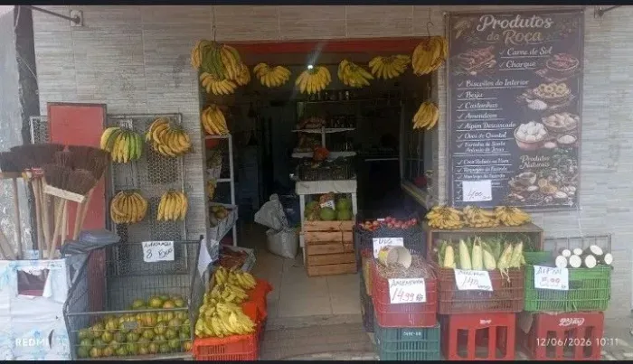 Passo ponto comercial de mini mercadinho, Hortifruti e produtos naturais 