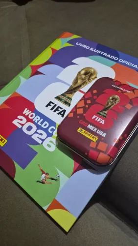 Álbum capa dura copa do mundo 2026