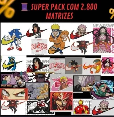 Pack de Matriz com +2.800