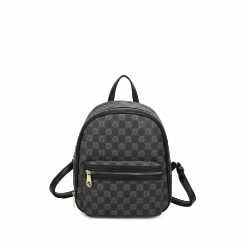 Mochila Laytonvivian De Costas Couro Social Feminina Ideal Para Escolar