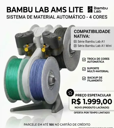 Bambu Lab AMS - Novo