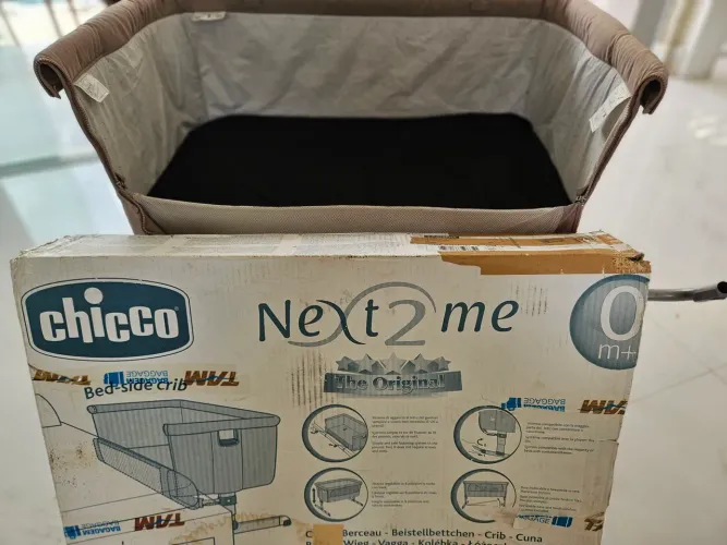 Berço importado Next 2 me Chicco 
