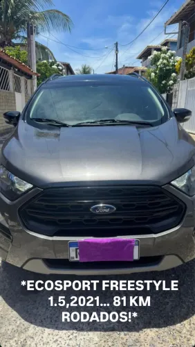 Ford Ecosport Freestyle 1.5 12V Flex 5P Aut. 2021