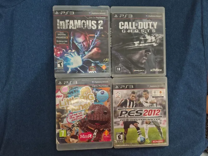 Jogos de PS3 originais - ótimo estado!