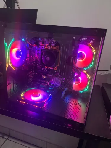 Pc Gamer Amd A8 | Gabinete Aquário