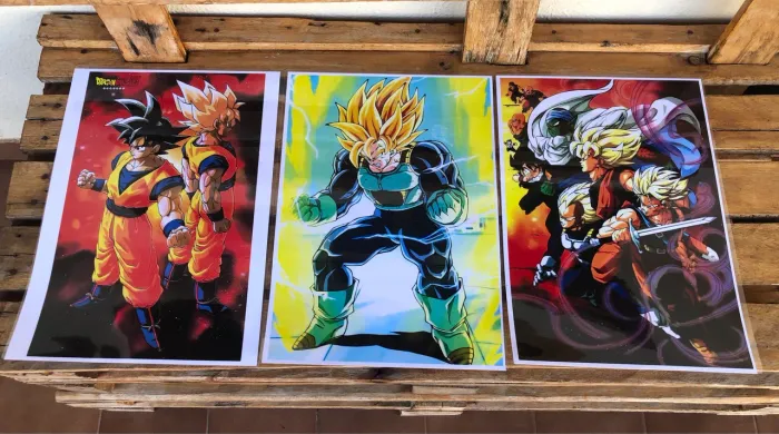 Pôster Dragon Ball Z tamanho A3