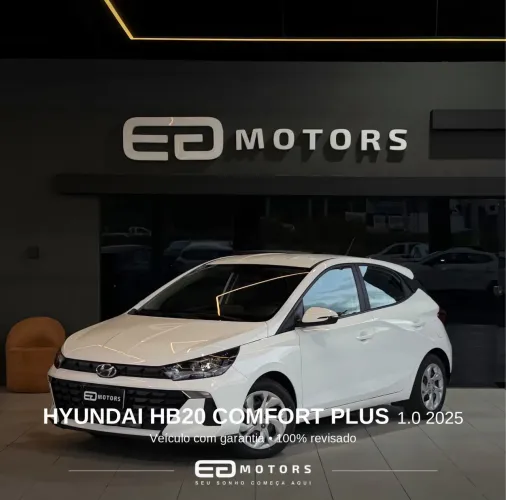 Hyundai HB20 Comfort Plus 1.0 Flex 12V Mec. 2025