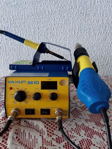 Máquina de solda (estação de retrabalho yaxun 881D)