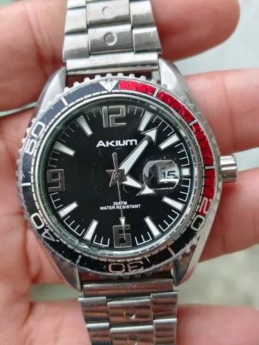 Relógio akium quartz 
