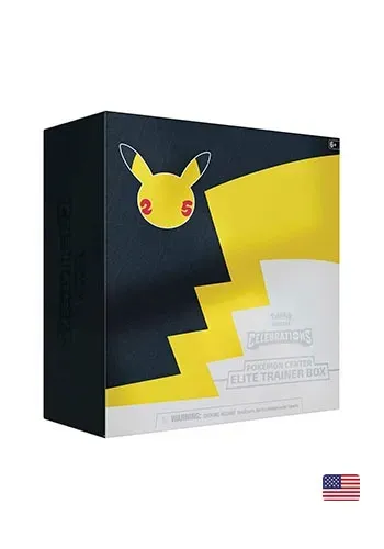 Coleção Treinador Avançado - Celebrações 25 anos - Pokémon Center