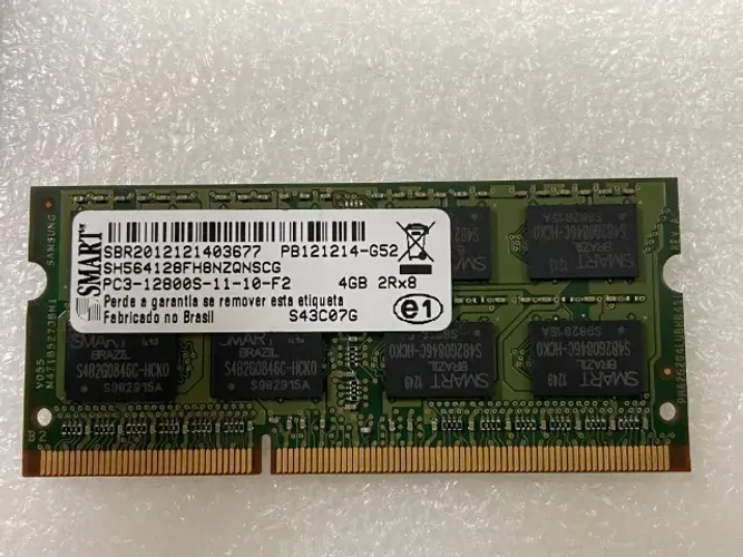 memoria ram ddr3 4g hp smart 1600 MHz notebook