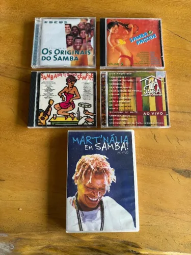 Samba - Coletâneas - Lote c/ 4 CDS + DVD