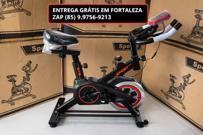 [NOVO] Bicicleta Ergométrica Spinning 120kg - Montamos e Entregamos! 3 meses Garantia