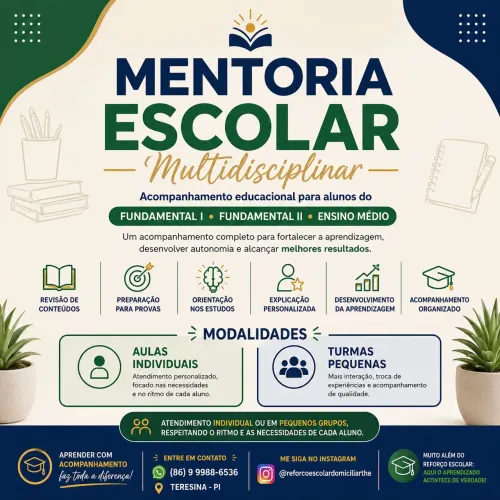 Mentoria Escolar Multidisciplinar 