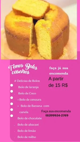       Bolos Caseiros  