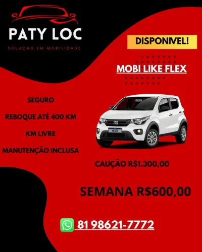 Aluguel de carro Uber 99pop Indrever       