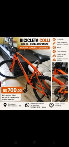 Bicicleta Colli