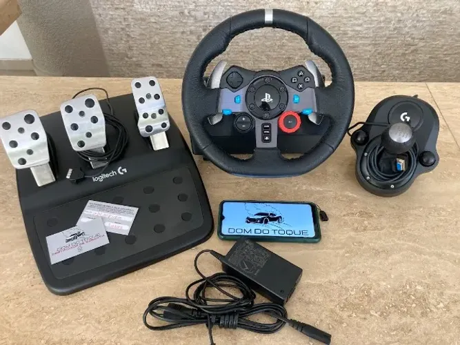 Volante G29 Completo com Câmbio