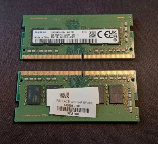 Memória RAM Notebook DDR4 16GB (2X8) 3200MHz SAMSUNG
