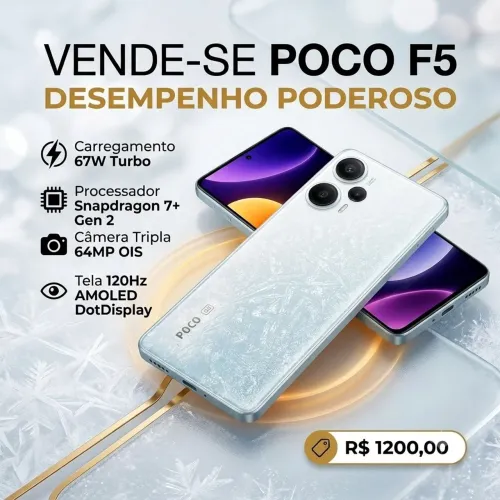 Vendo celular POCO F5 256/12GB
