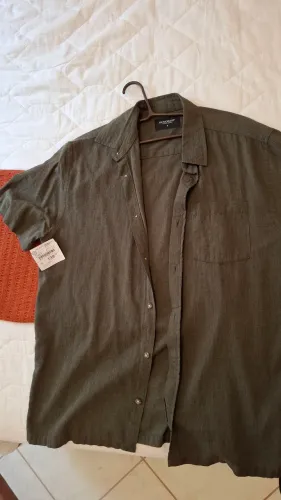 Camisa Casual Verde