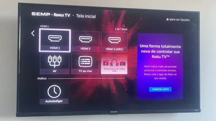 Tv led Semp roku 43"