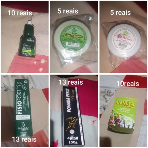 Produtos variados entrego a partir de 20 reais no terminal ou shopping