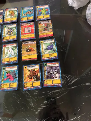 Cartas Digimon Antigas 20 unidades