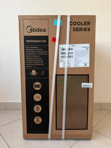 Cervejeira Midea Frost Free Turbo 82 Litros Preta 110V - Lacrada e com nota fiscal