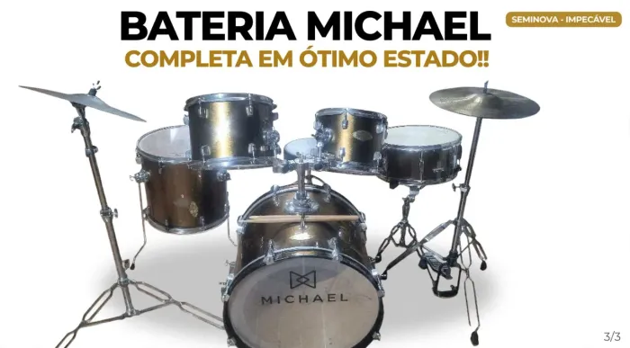 Bateria Michael classic pro