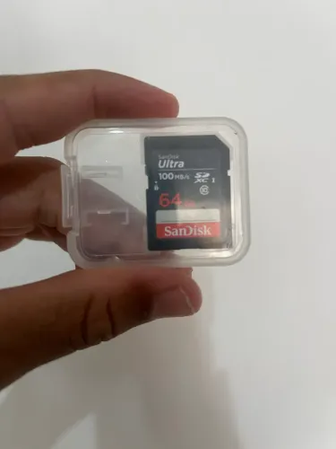 CARTÃO DE MEMÓRIA SANDISK 64Gb