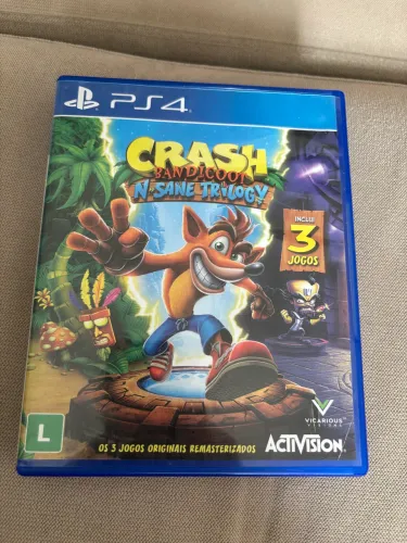 Jogo Crash Bandicoot Trilogy PS4