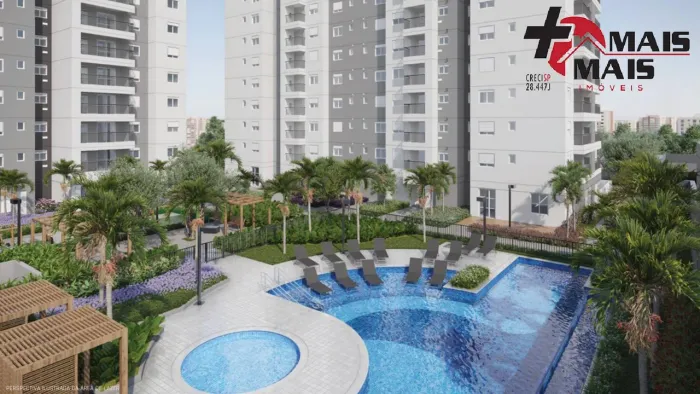Reserva Perfetto Campinas, 2 dormitórios, suíte, varanda com churrasqueira